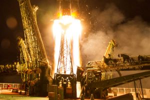 Sojus mit ESA-Astronaut Nespoli an der ISS angekommen