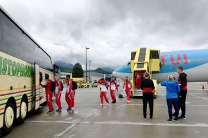 Top-Fußballclubs fliegen zum Trainingslager über Airport Innsbruck