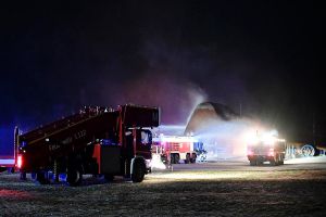 800 Kräfte löschten Triebwerksbrand der "ErdingAir" in MUC