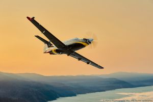 Turboprop PC-12 NG zur NBAA-BACE: Den Gürtel behalten