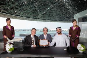 Louvre Abu Dhabi: weltweit aufgestellt mit Etihad Airways