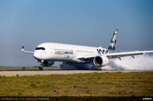 A350-1000 XWB fliegt zu ihrer Zulassung