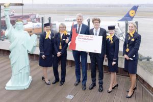 Lufthansa mit Longhaul nach New York zurück in Berlin