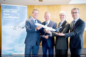 Zulassung erteilt: Airbus A350-1000 darf in Linienbetrieb