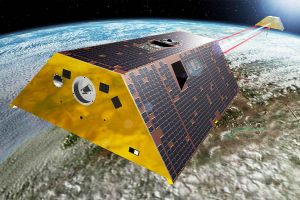 GRACE-FO beim ersten Start zur Air Force Base 
