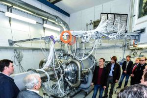 Teststand für Triebwerk-Verdichter: ICD-Rig in Betrieb