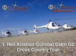 Heli Aviation organisiert 1. Cabri G2 Cross Country Tour