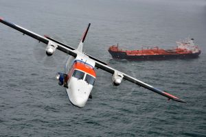 Dornier 228 der Küstenwache versorgt aus Bayern