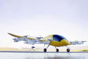 Google und Flugtaxi Cora 