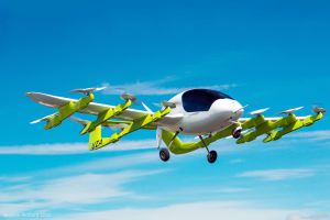 Google und Flugtaxi Cora 