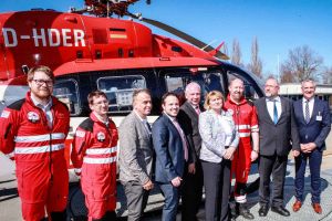 EC145 für DRF Luftrettung in Greifswald angekommen
