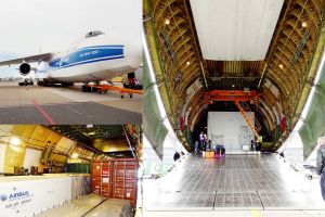 BepiColombo: Start zum Startplatz in Antonov AN-124