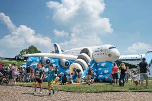 Familien- und Musiktag: imposantes Event am Airport