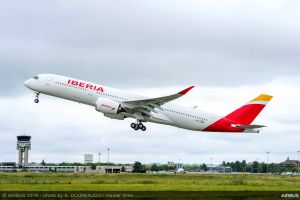 Verbesserter Airbus A350 XWB bei Iberia gelandet