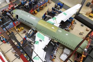Airbus Corporate Jet ACJ320neo im Final Assembly