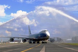 ABC steuert mit Boeing 747F Flughafen Budapest an