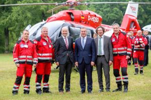 Hannover: Neuer H145 Rettungshubschrauber präsentiert