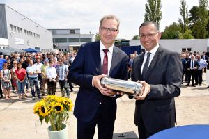 MTU Ludwigsfelde legt Fundament für Logistikzentrum