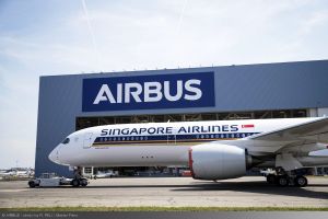 Airbus A350 Ultra Long Range in Farben ihrer Airline