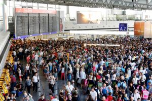 Fraport Terminal geräumt: Menschliches Versagen