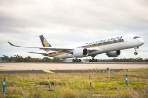 SIA mit Airbus A350 XWB und Regional Business Class
