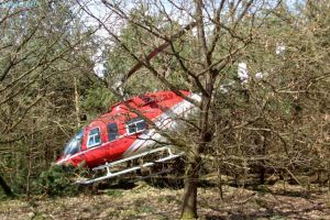 Autorotation: Pilot manövrierte Bell 206 in Wald