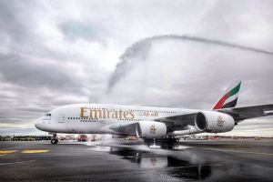 Emirates läutet A380 im Linienflug nach Hamburg ein