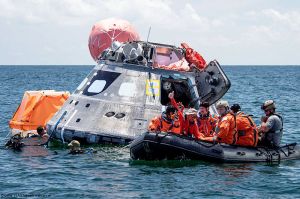 Mondraumschiff der NASA wesentlich aus Deutschland