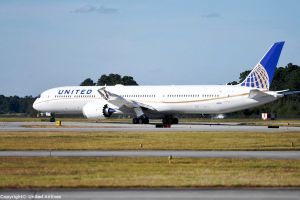 United Airlines mit erstem Boeing 787-10 Dreamliner