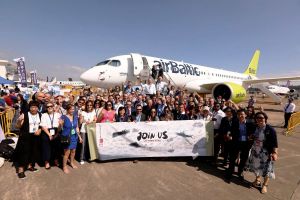 A220-300 auf Demotour in China