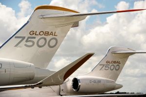 Bombardier Global 7500 mit Musterzulassung der FAA