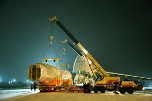 Rumpf des MC-21 kommt zum Langzeittest