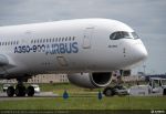 Bemalung des ersten Airbus A350 XWB in Toulouse