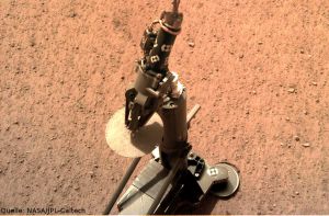 Deutsche Technik hämmert auf den Mars ein