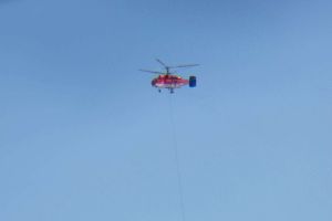 Kamov Ka-32 im Flugeinsatz am Airport MUC
