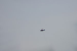 Kamov Ka-32 im Flugeinsatz am Airport MUC