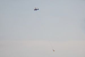 Kamov Ka-32 im Flugeinsatz am Airport MUC