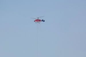 Kamov Ka-32 im Flugeinsatz am Airport MUC