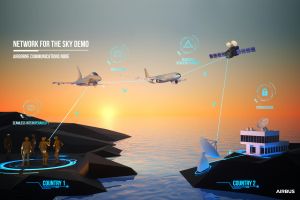 Airbus integriert MRTT in High Throughput-Netzwerk
