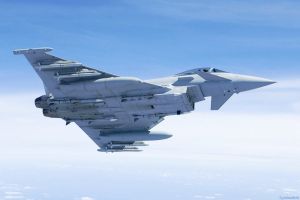Kollision und Absturz zweier deutscher Eurofighter