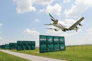 Tests am Airport für weniger Wirbelschleppen