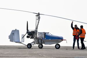 Tragschrauber: DLR testet Paketdrohne über Cochstedt