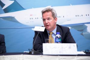 Cathay Pacific CEO Rupert Hogg geht