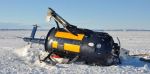 BO105 S-Abstürze in der Antarktis bei Whiteout-Bedingungen