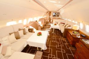 ACJ319 kommt zur Show der Business Jets RUBAE