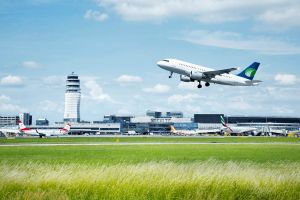 Viel mehr Reisende am Flughafen Wien