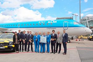 KLM in Nürnberg: Zwei Jubiläen der Airline