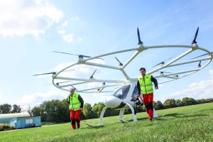 ADAC Luftrettung testet Volocopter für Rettungsflüge