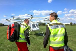 ADAC Luftrettung testet Volocopter für Rettungsflüge