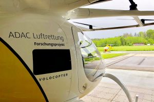 ADAC Luftrettung testet Volocopter für Rettungsflüge